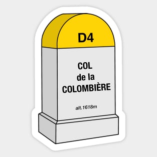 Bourne: Col de la Colombière Sticker